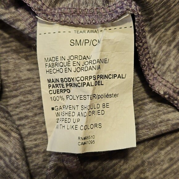 Under Armour Tech Twist Shirt Jacket Womens S Gray Heat Gear Funnel Neck Zip - Picture 8 of 9